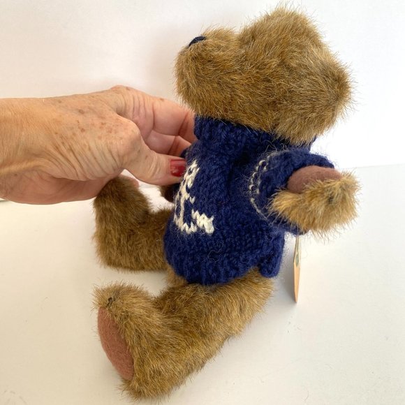 Nautical Archive Collection Boyds Bears Plush Anchor Sweater Vintage With Tags - Picture 8 of 14
